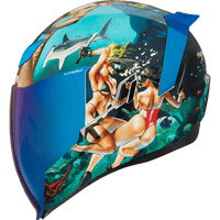 ICON Airflite™ Helmet Pleasuredome4 Blue Small