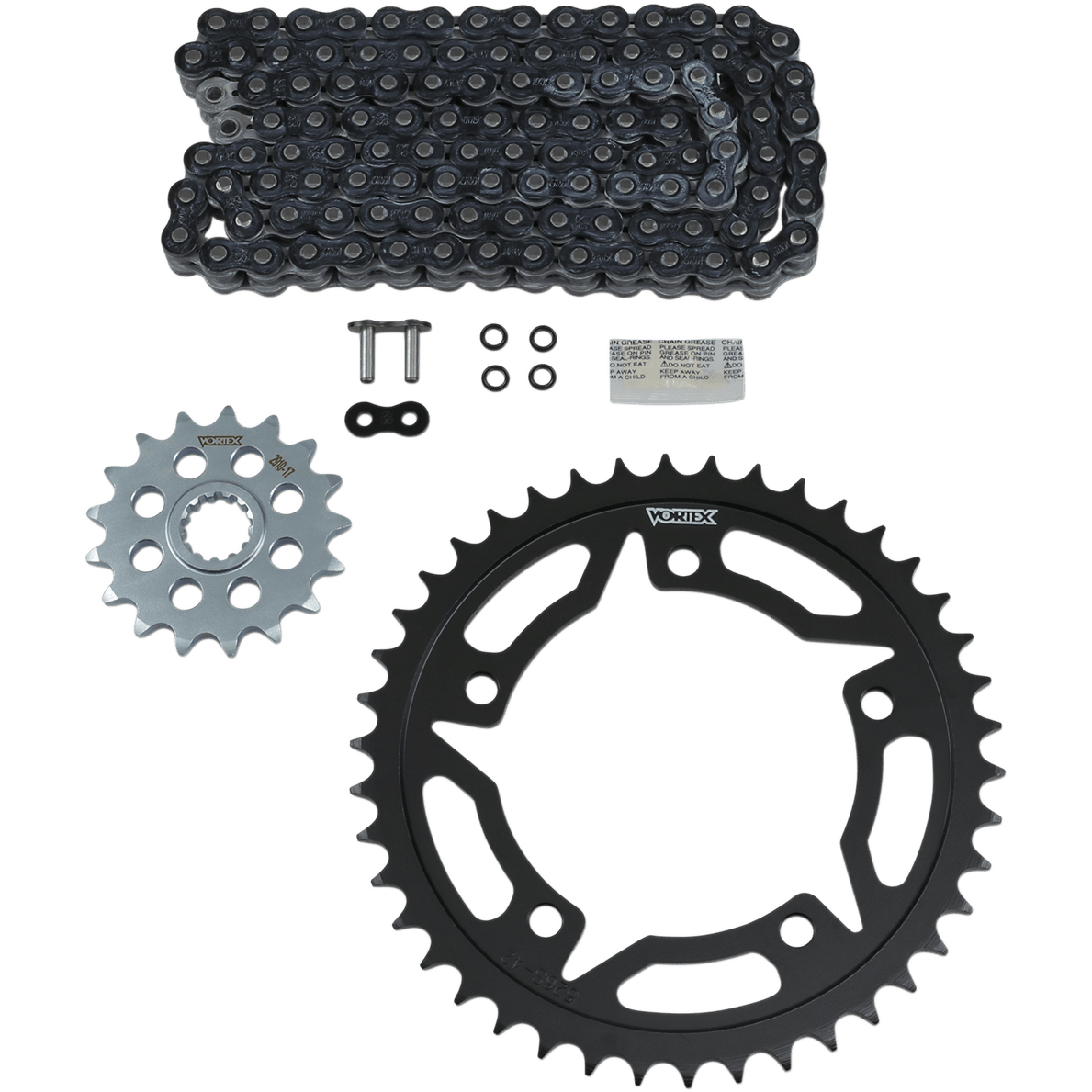 VORTEX Chain Kit Black Suzuki GSX-S 750/Z CK6415