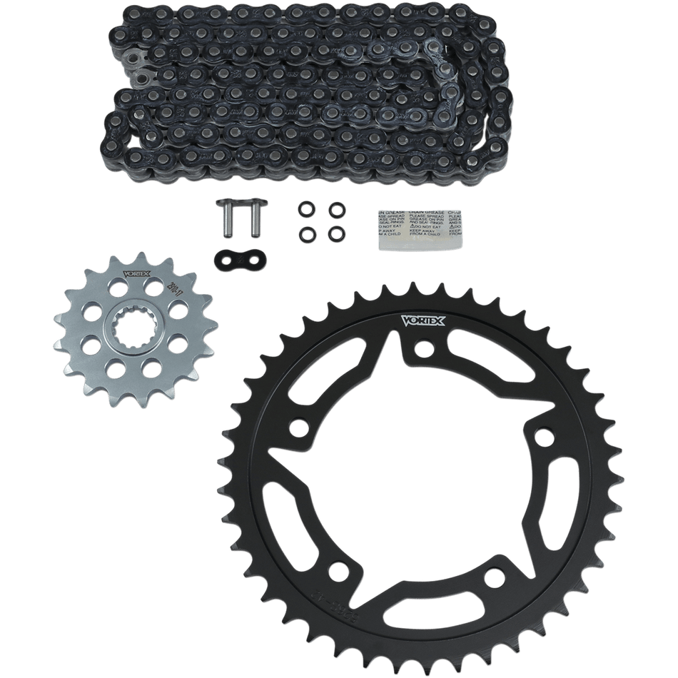 VORTEX Chain Kit Black Suzuki GSX-S 750/Z CK6415