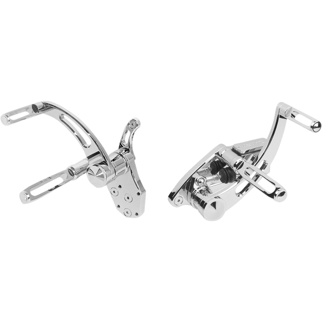 ACCUTRONIX Forward Control Slotted Chrome FC103SSC