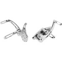 ACCUTRONIX Forward Control Slotted Chrome FC103SSC