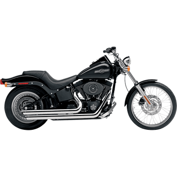 COBRA Speedster Slashdown Exhaust Chrome '86-'06 Softail 6850