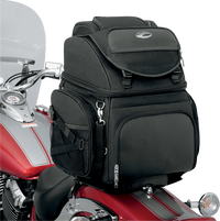 SADDLEMEN Backseat/Sissy Bar Bag Black EX000298