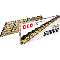 DID 520 VO Drive Chain Gold & Black 100 Link M520VOG100FB