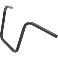 DRAG SPECIALTIES Handlebar Wide Ape 12" TBW Flat Black