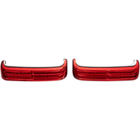 CUSTOM DYNAMICS Saddlebag Lights SS6 Chrome/Red PBSBSS6CR