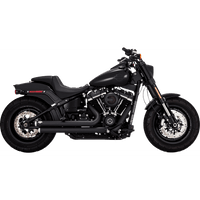 VANCE & HINES Big Shots Staggered Exhaust System Black 47341