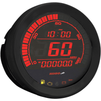 KOSO NORTH AMERICA 4" Speedometer Black