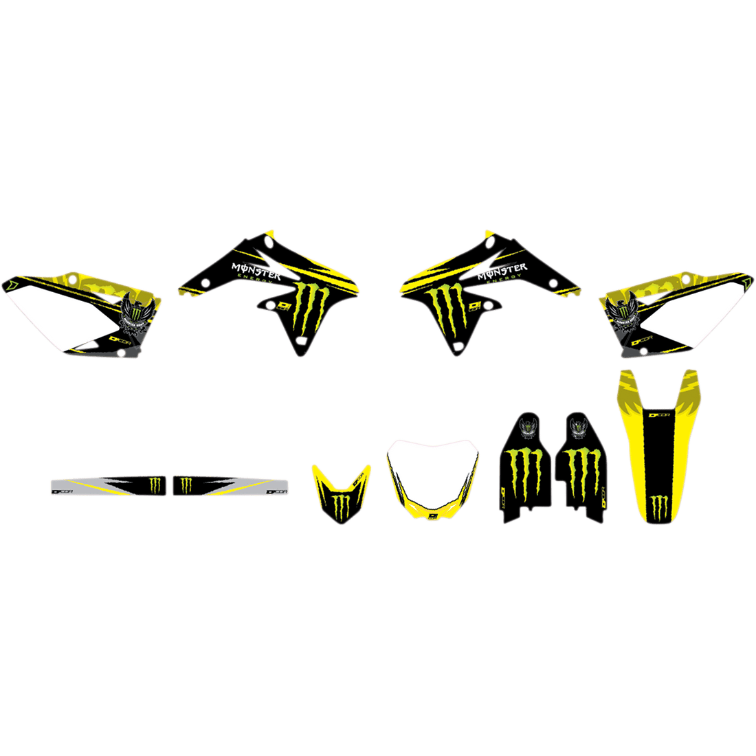 D'COR VISUALS Graphic Kit Monster Energy 2040451