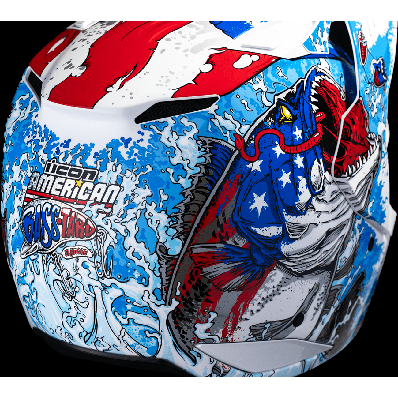 ICON Elsinore™ Helmet American Basstard Blue XS