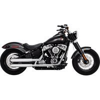 VANCE & HINES 3" Twin Slash Slip-On Muffler Chrome 16376