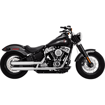 VANCE & HINES 3" Twin Slash Slip-On Muffler Chrome 16376