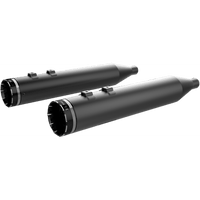 KHROME WERKS Mufflers Black with Tracer Tip 202840