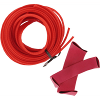 ACCEL High Temperature Sleeving Red