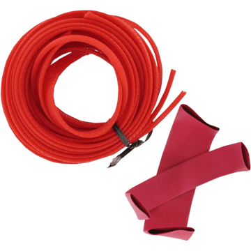 ACCEL High Temperature Sleeving Red