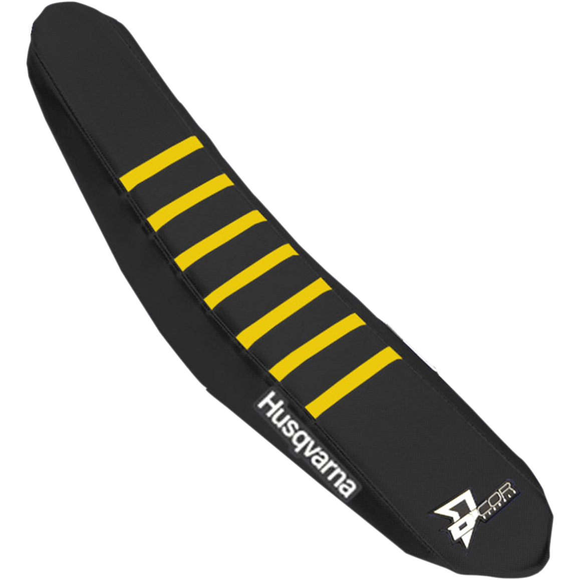 D'COR VISUALS Seat Cover Black/Yellow TC/FC '15