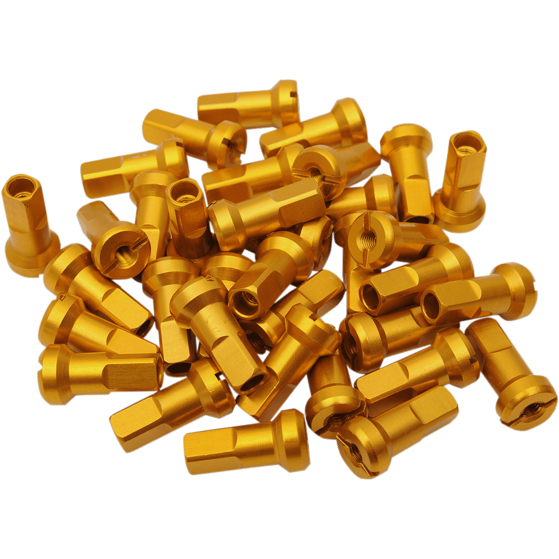 MOOSE RACING Spoke Nipples MX1 Gold 8 Gauge Set