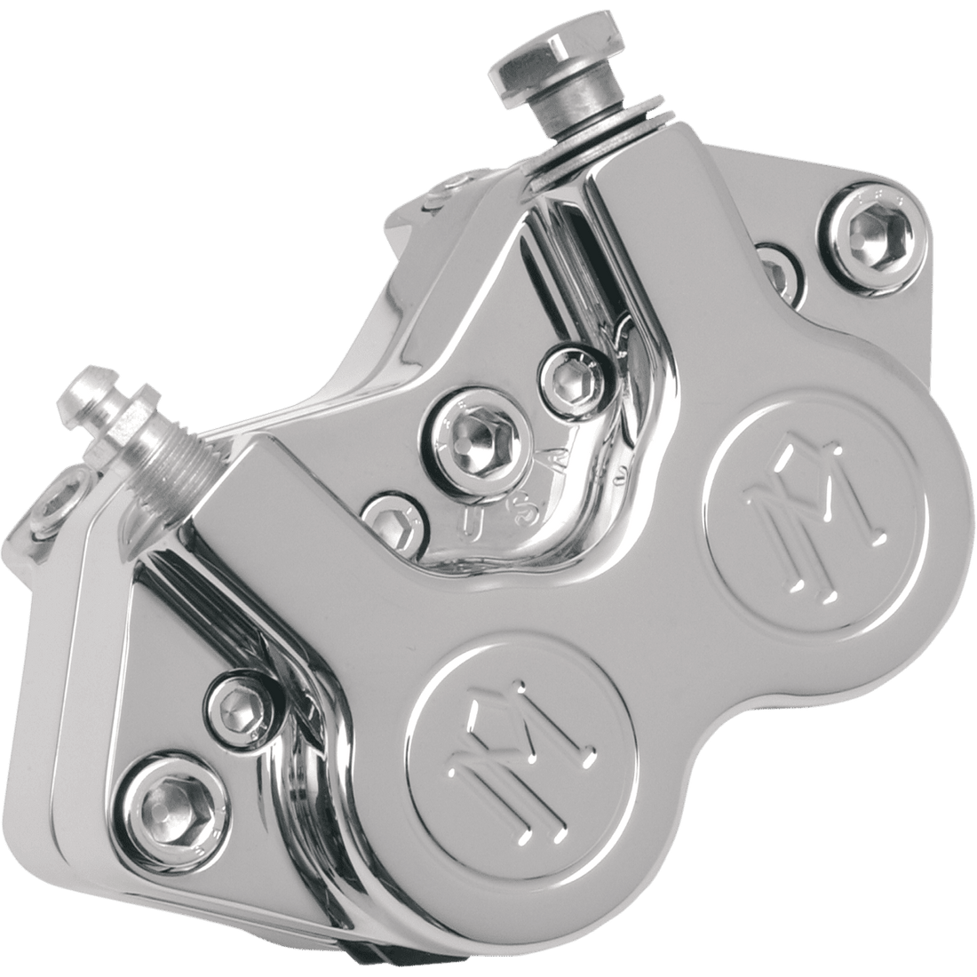 PERFORMANCE MACHINE PM Brake Caliper 125 x 4S Chrome 00522200CH