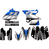 FLU DESIGNS INC. PTS 6 Graphic Kit YZ 250F/400F/426F 31191