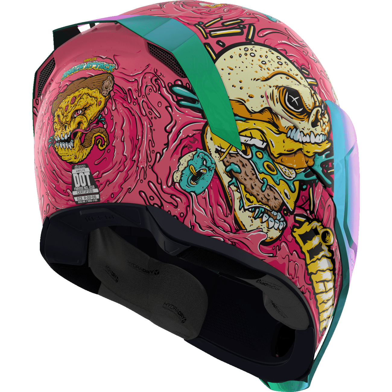 ICON Airflite™ Helmet Snack Attack MIPS® Pink 3XL