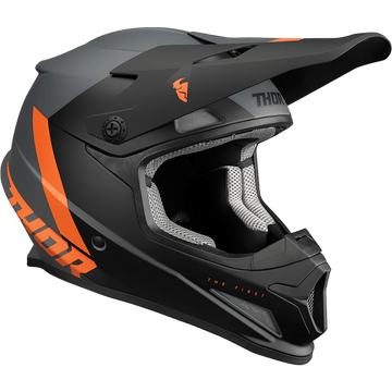 THOR Sector Helmet Chev Charcoal/Orange Medium