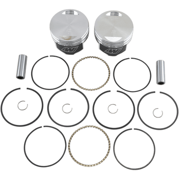 WISECO Piston Kit +0.040" Evolution Big Twin 1340 cc