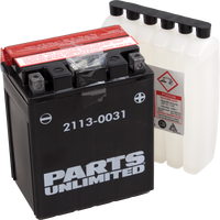 PARTS UNLIMITED AGM Battery YTX14AHLBS .732 L