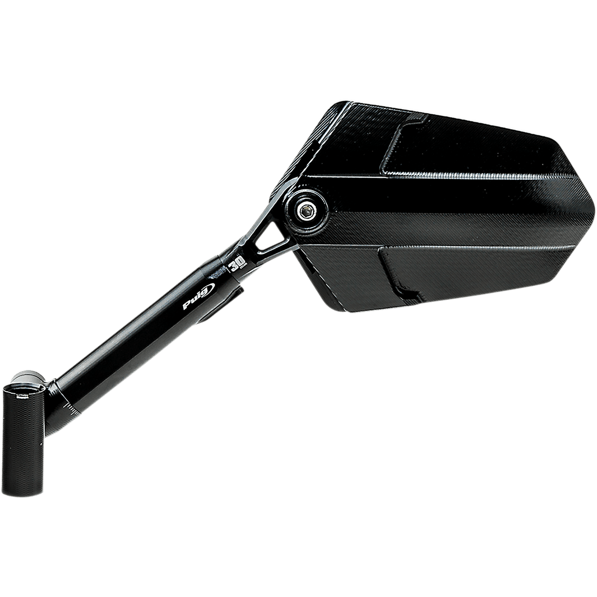 PUIG HI-TECH PARTS Mirror Explorer Side View Left Diamond Black 014NN