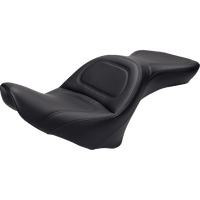 SADDLEMEN Seat Explorer™ Without Backrest Stitched Black FLSTF '07-'17 806120291