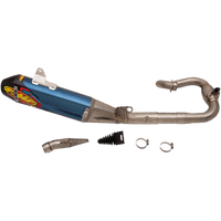 FMF 4.1 RCT Exhaust with MegaBomb Anodized Titanium 044457