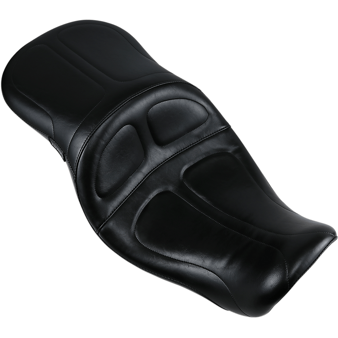 LE PERA Maverick Seat without Backrest Stitched Black FLD/FXD '06-'17 LK970