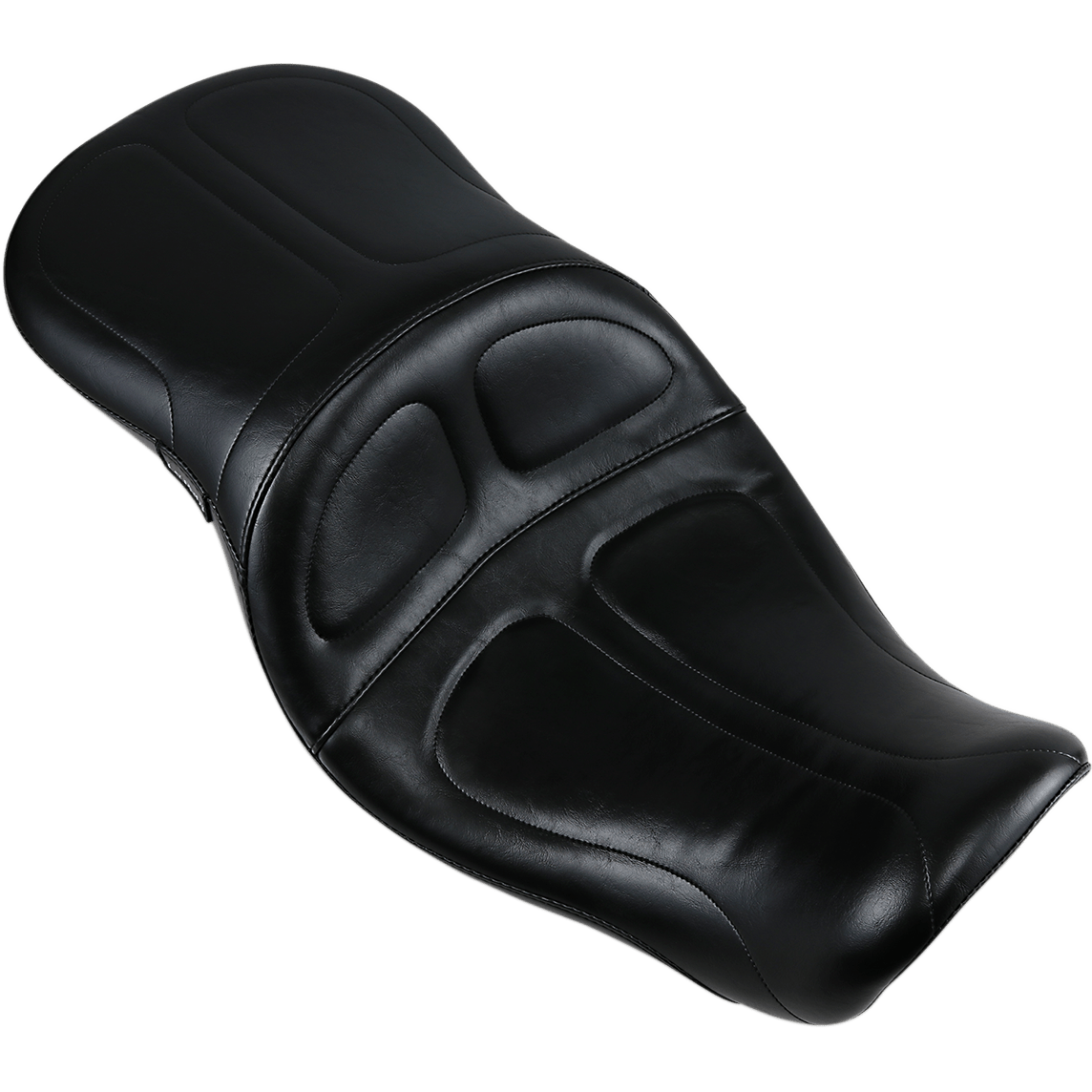 LE PERA Maverick Seat without Backrest Stitched Black FLD/FXD '06-'17 LK970