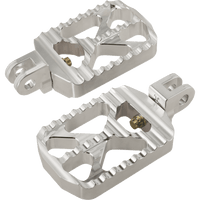 JOKER MACHINE Bear Claw Footpegs Silver Triumph 086464