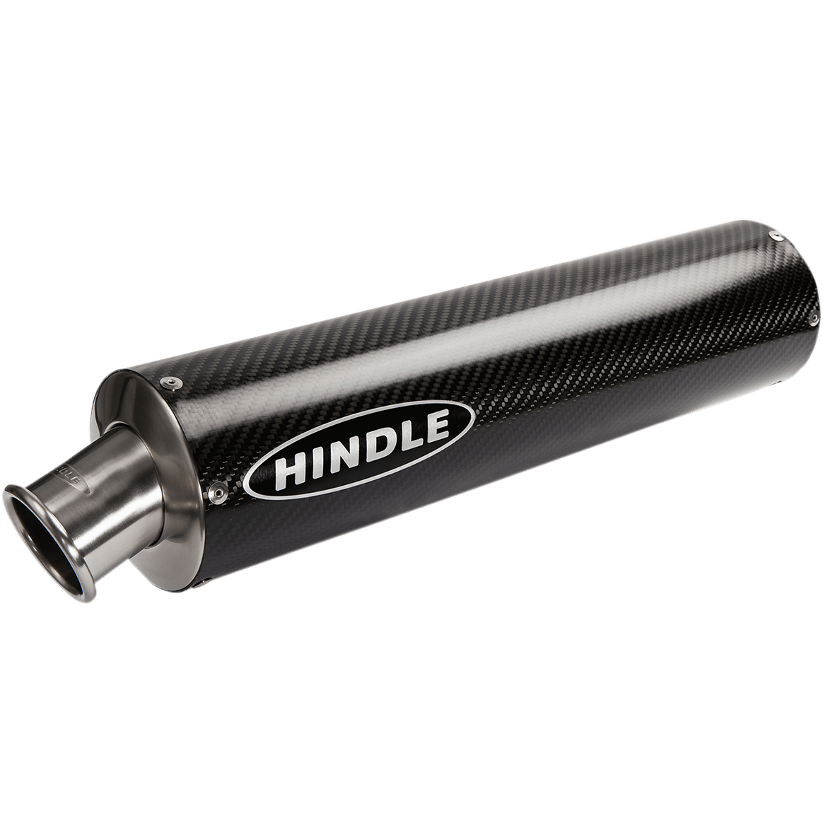 HINDLE Round Muffler Carbon Fiber 16" CFS162R