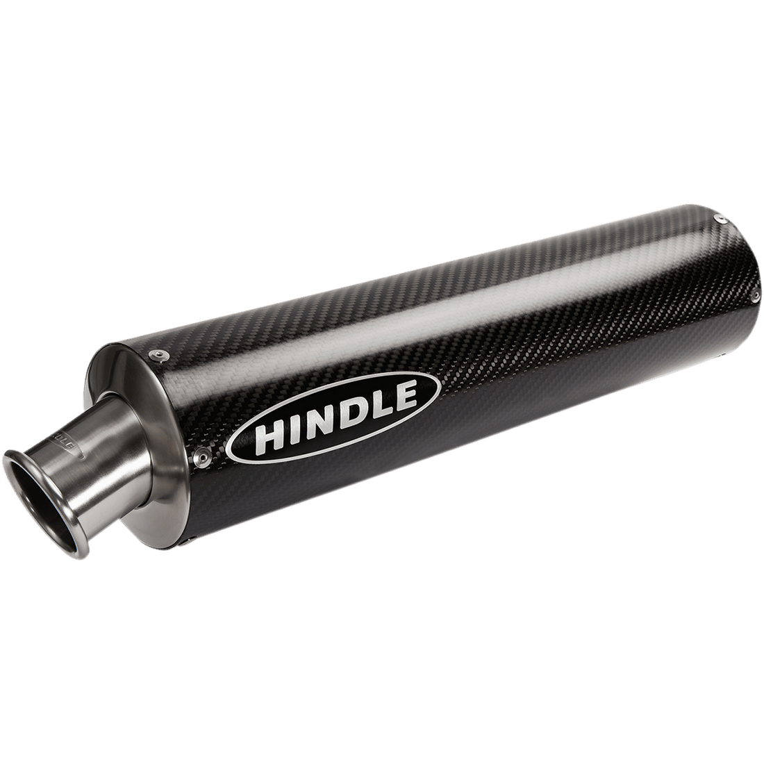 HINDLE Round Muffler Carbon Fiber 16" CFS162R