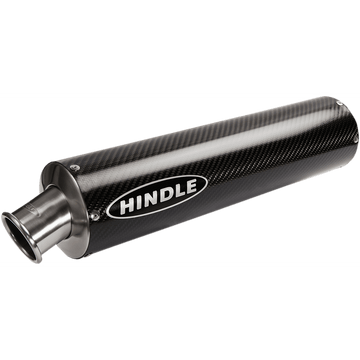 HINDLE Round Muffler Carbon Fiber 16" CFS162R