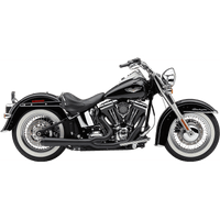 COBRA El Diablo Exhaust Black '12-'17 Softail 6483B