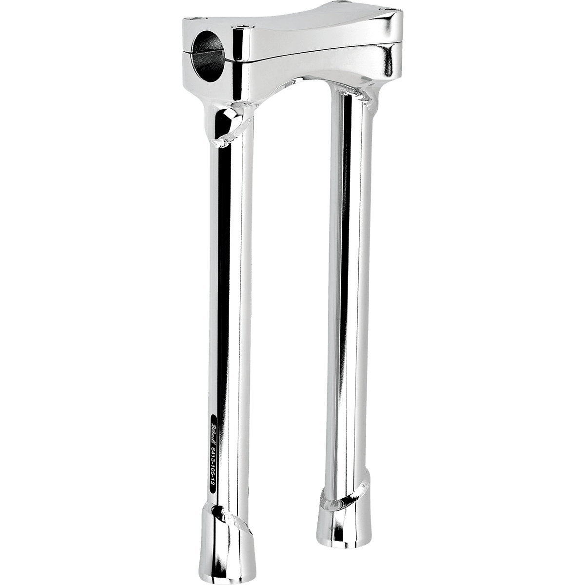 BILTWELL Risers Murdock Oversized 12" Chrome 641310512