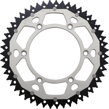 MOOSE RACING Dual Sprocket Silver 51 Tooth