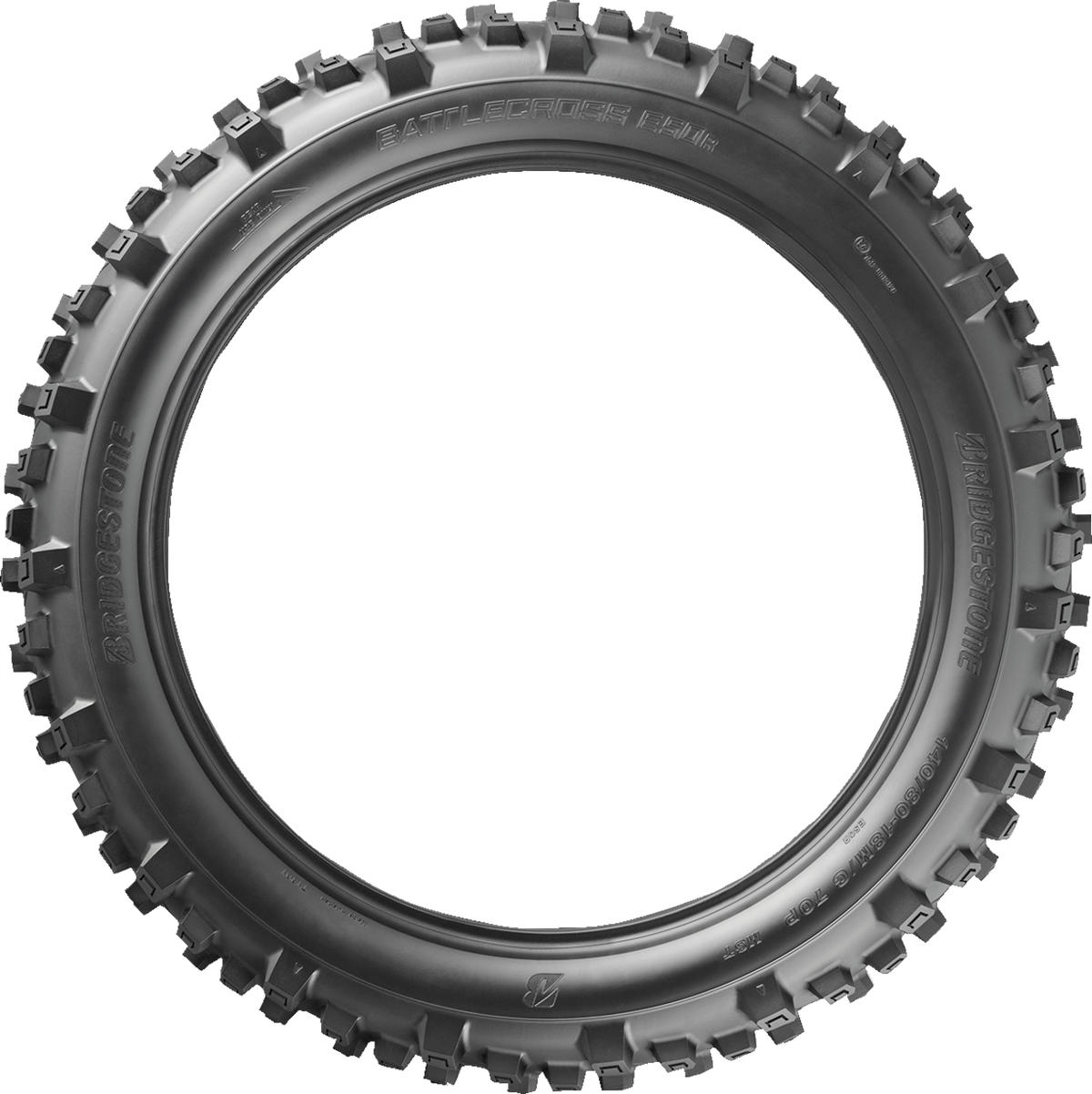 BRIDGESTONE Tire Battlecross E50 Rear 120/90-18 65P 11452