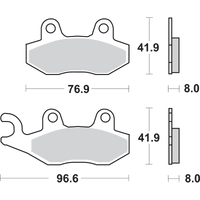 SBS LS Brake Pads Triumph 611LS