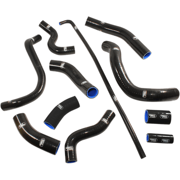 SAMCO SPORT Radiator Hose Kit Black Honda HON110BLK