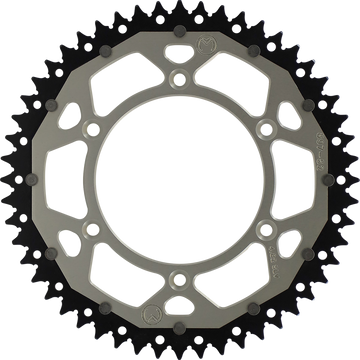 MOOSE RACING Dual Sprocket Silver 52 Tooth