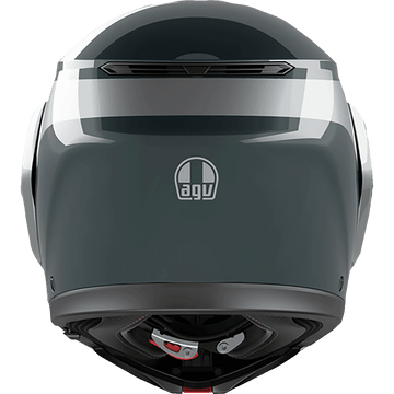 AGV Streetmodular Helmet Levico Gray/Silver Large 2118296002003L