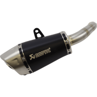 AKRAPOVIC Slip-On Muffler Titanium SH125SO4ASZTBL