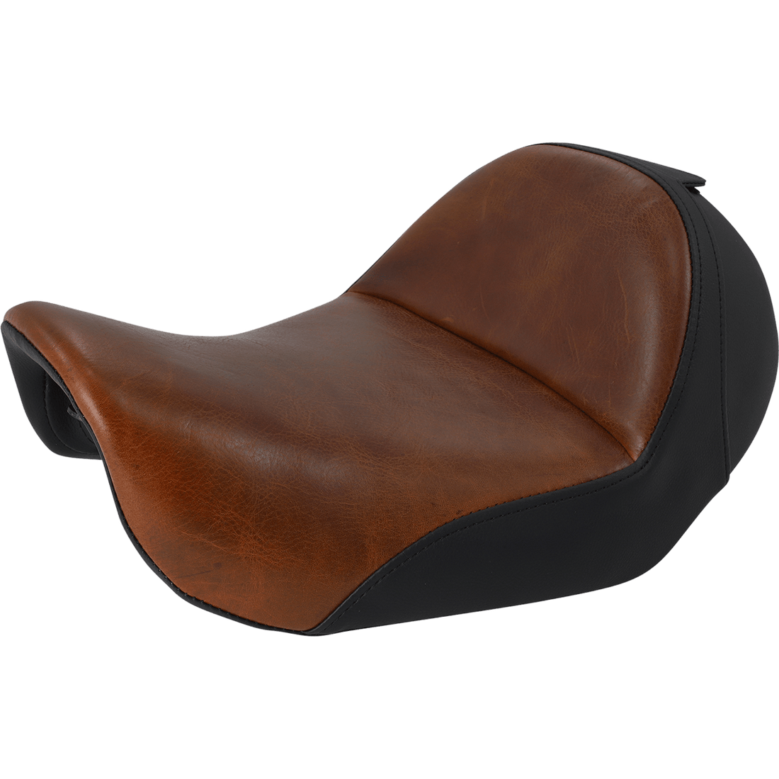 SADDLEMEN Seat Renegade™ Lariat Solo Smooth Brown Dyna 806040041B