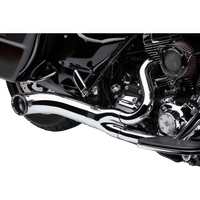 COBRA Turn Out 2-into-1 Exhaust System Chrome 62701