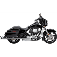 COBRA Dual Speedster Exhaust Chrome Fishtail '10-'16 Dresser 6974