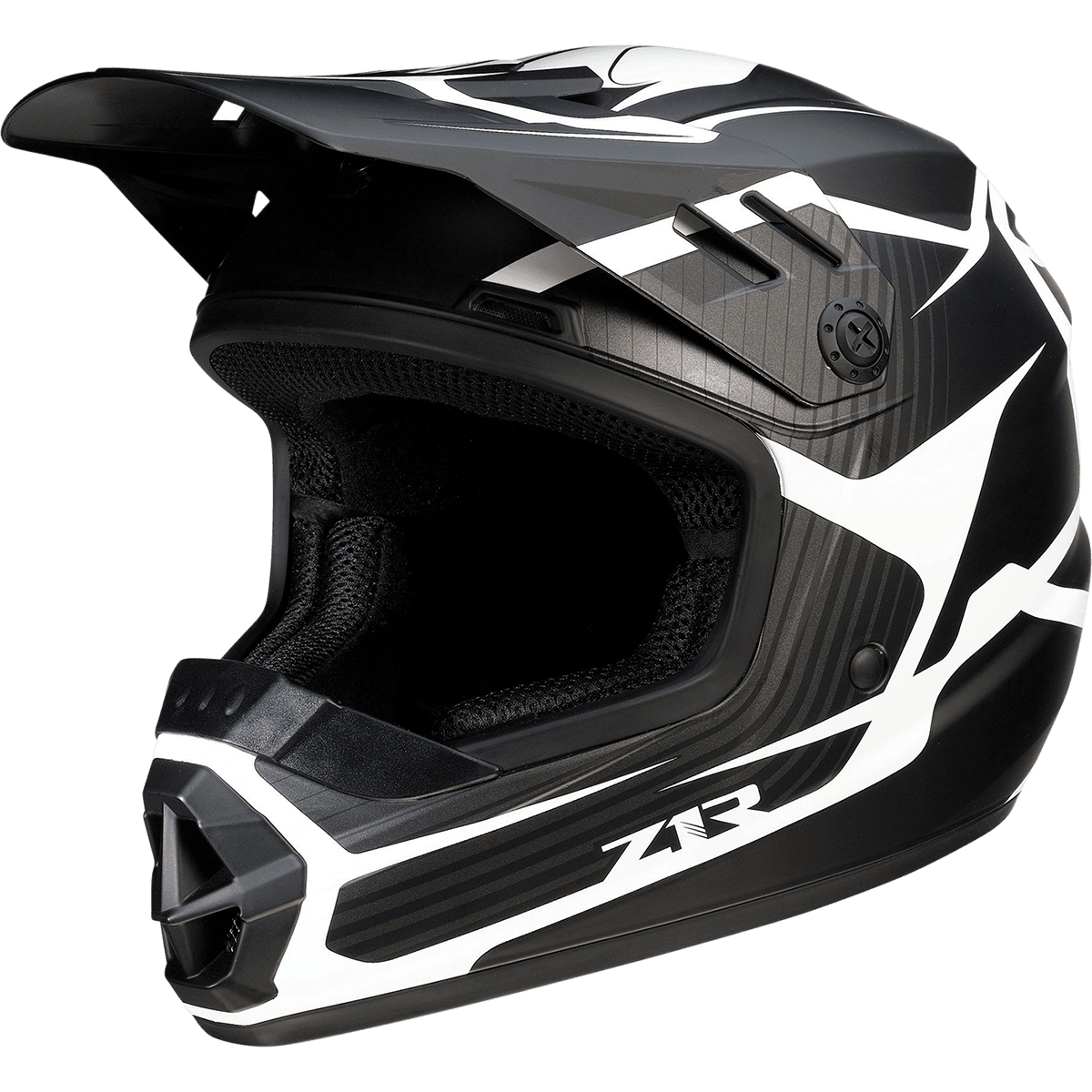 Z1R Youth Rise Helmet Flame Black Small