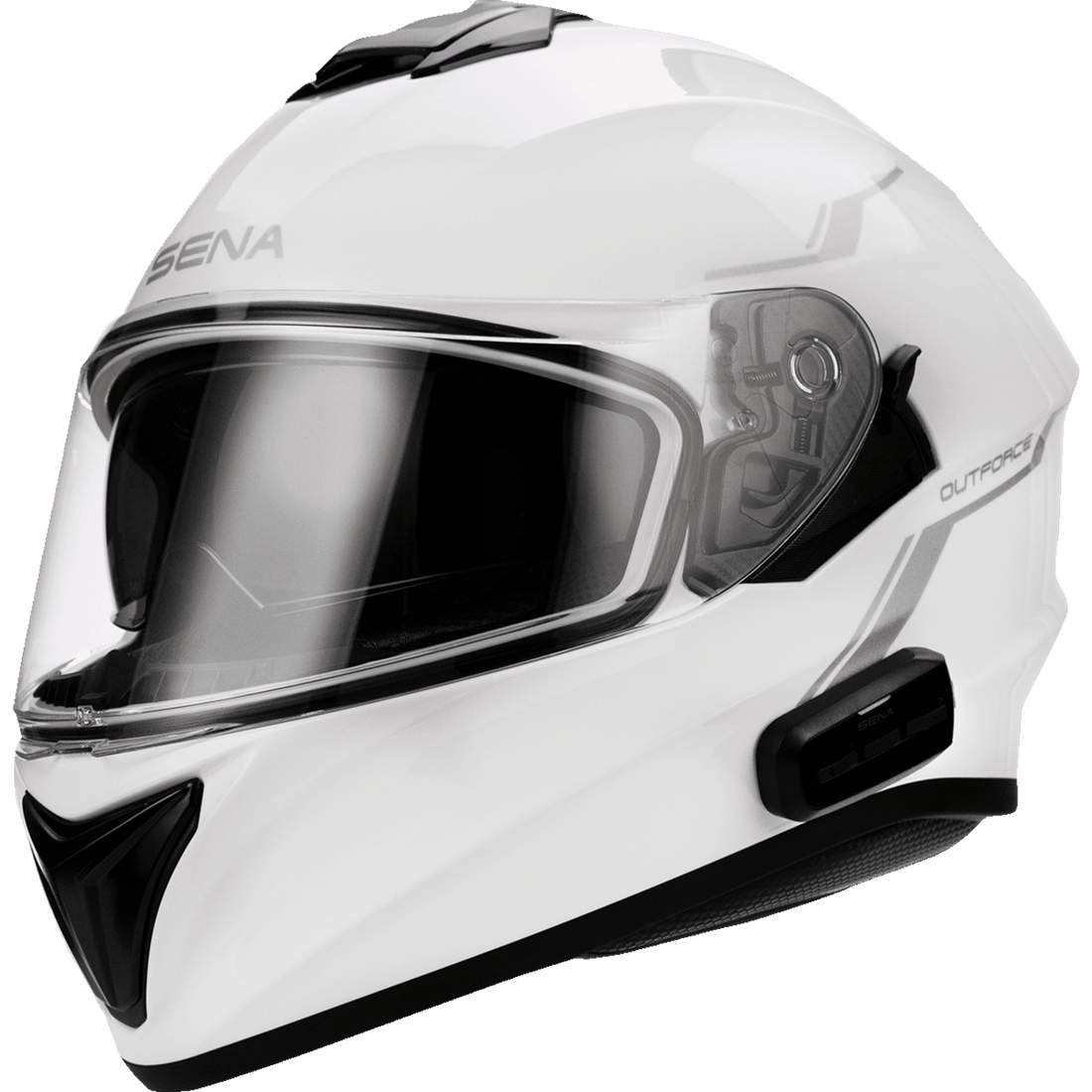 SENA OutForce Helmet Glossy White Small OUTFORCEGW00S